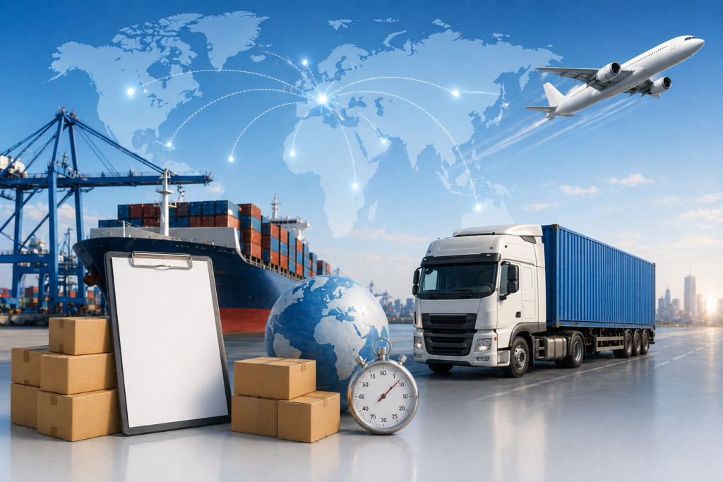 Export Process and Fast Delivery