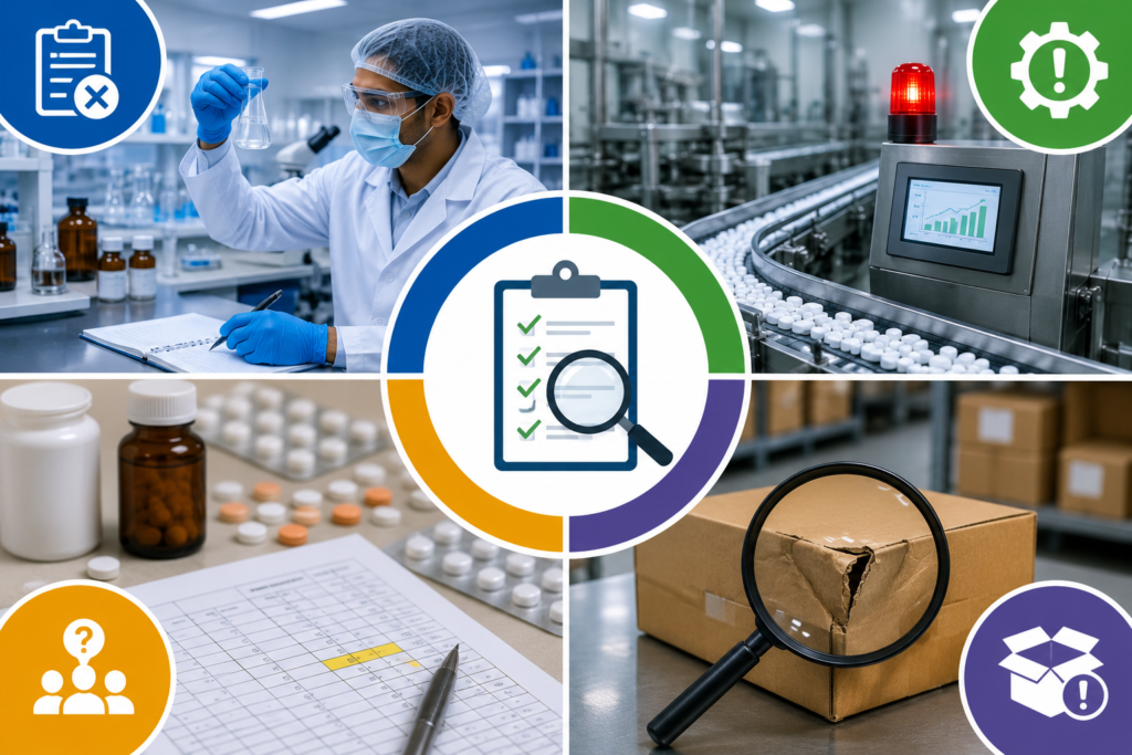 4 Types of Deviation in Pharma