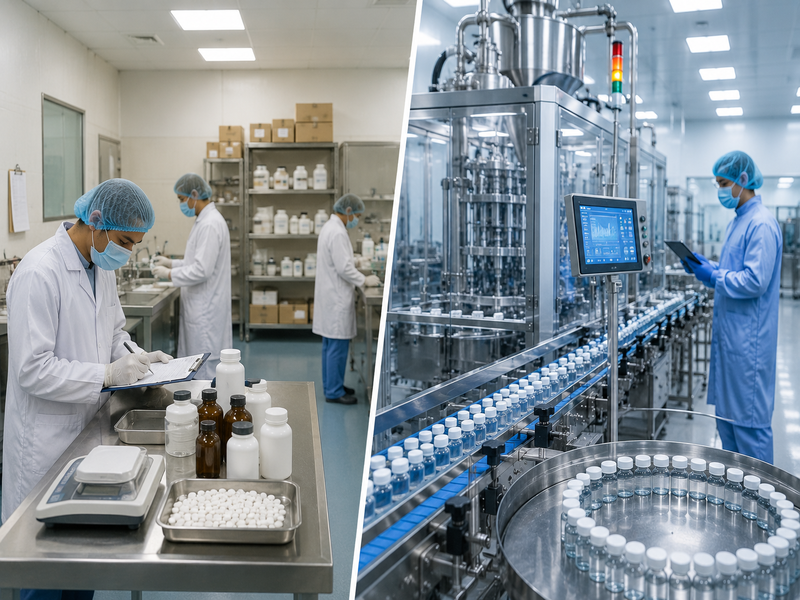 GMP vs cGMP
