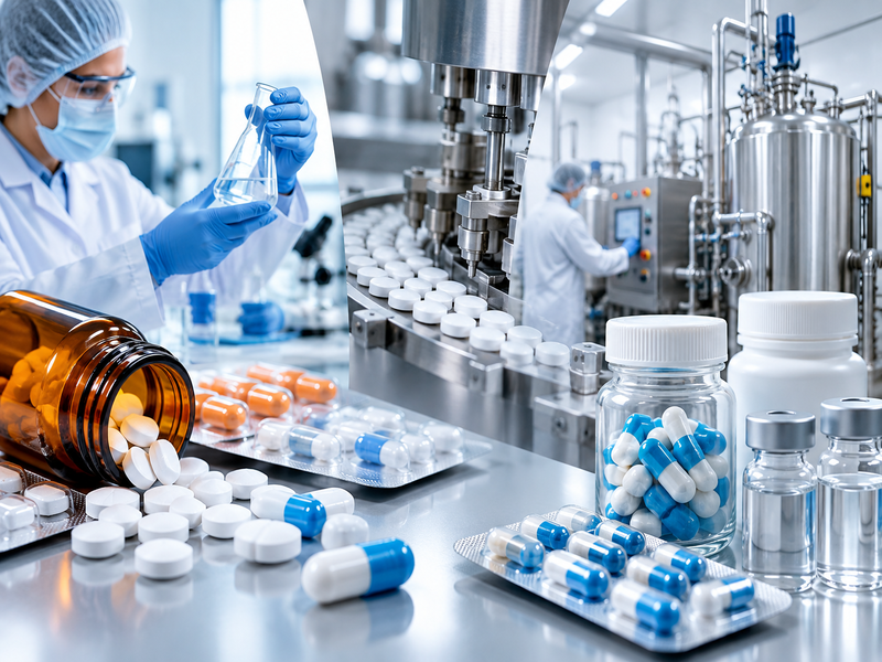 What Is Pharmaceutical Manufacturing & Its Types?