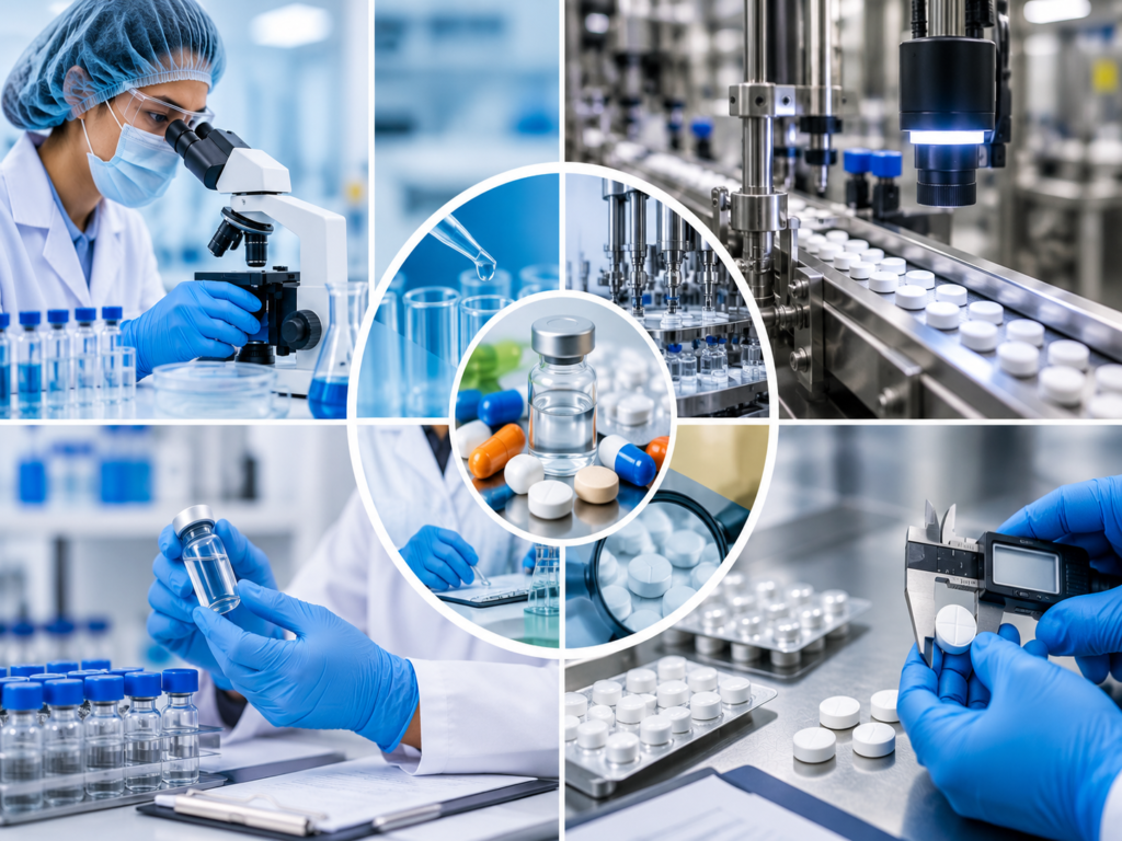 Types of Quality Control in the Pharmaceutical Industry