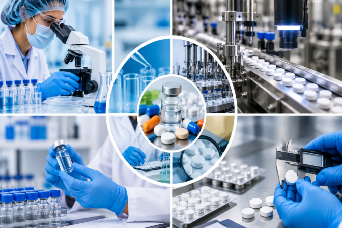 Different Types of Quality Control in the Pharmaceutical Industry